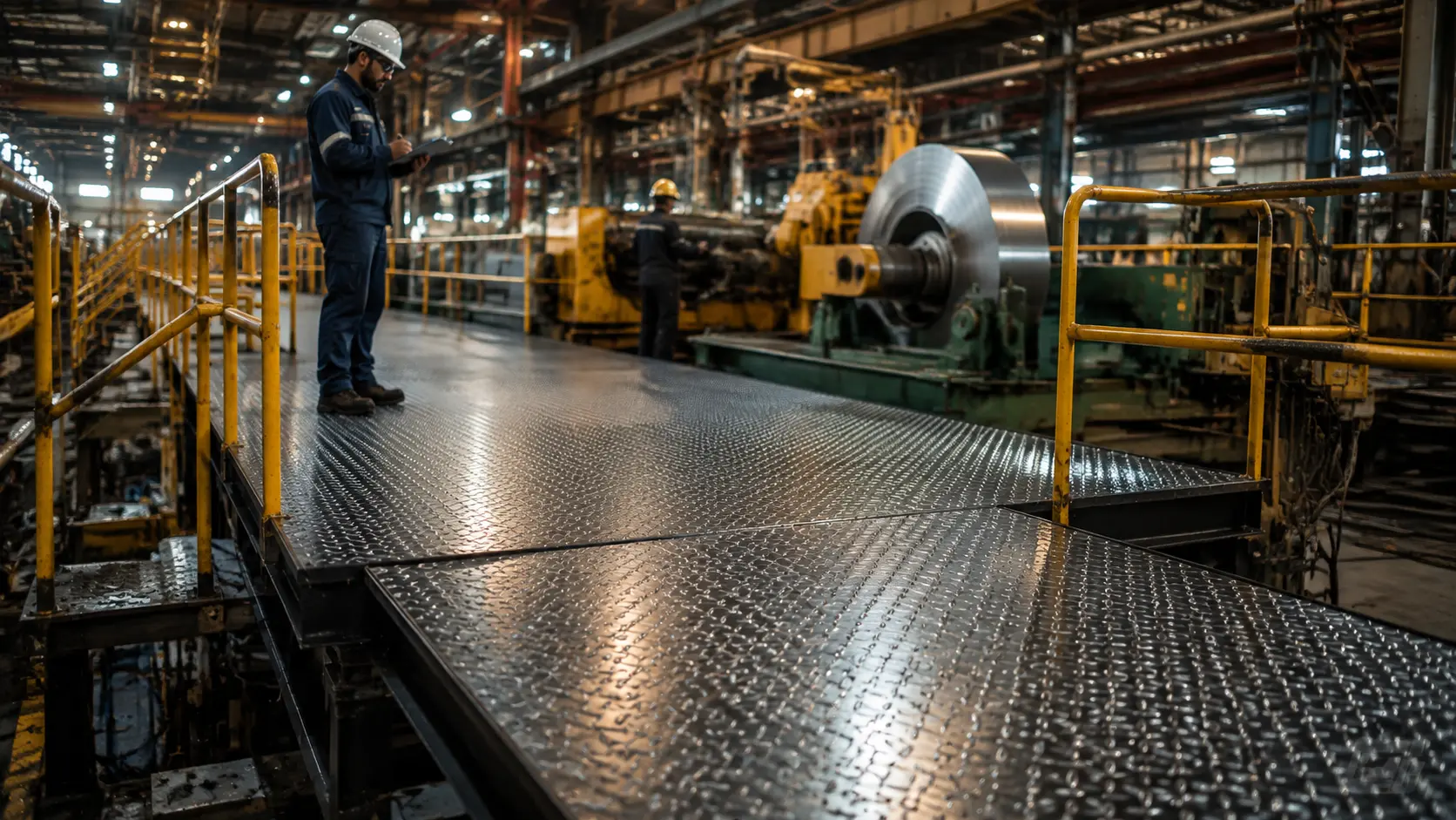 Industrial Mild Steel Chequered Plates