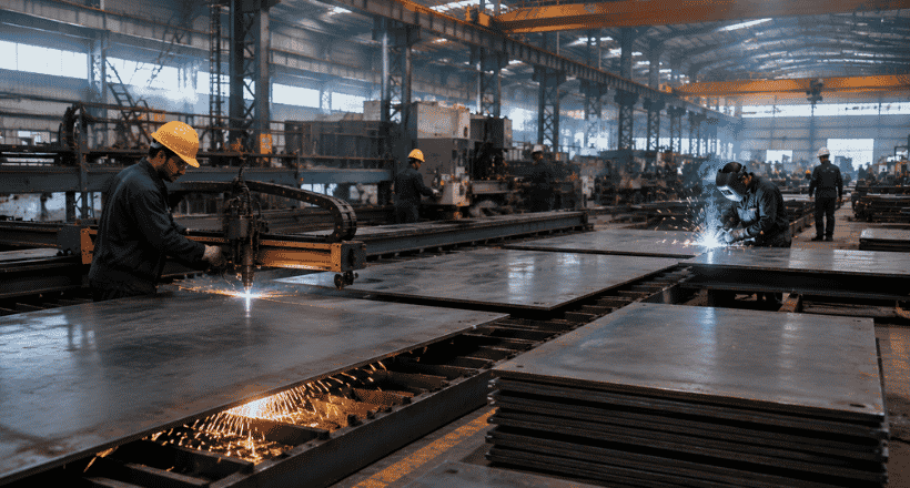 Mild Steel Plates for Fabrication
