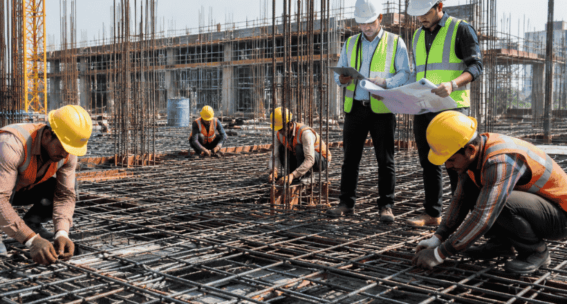 TMT Steel Bars for Construction Projects