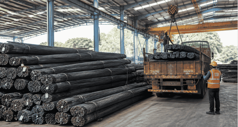Bulk Supply of TMT Steel Bars